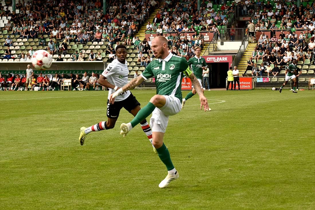 VfB Lübeck erkämpft sich nach 0:2-Rückstand einen Punkt in Hannover